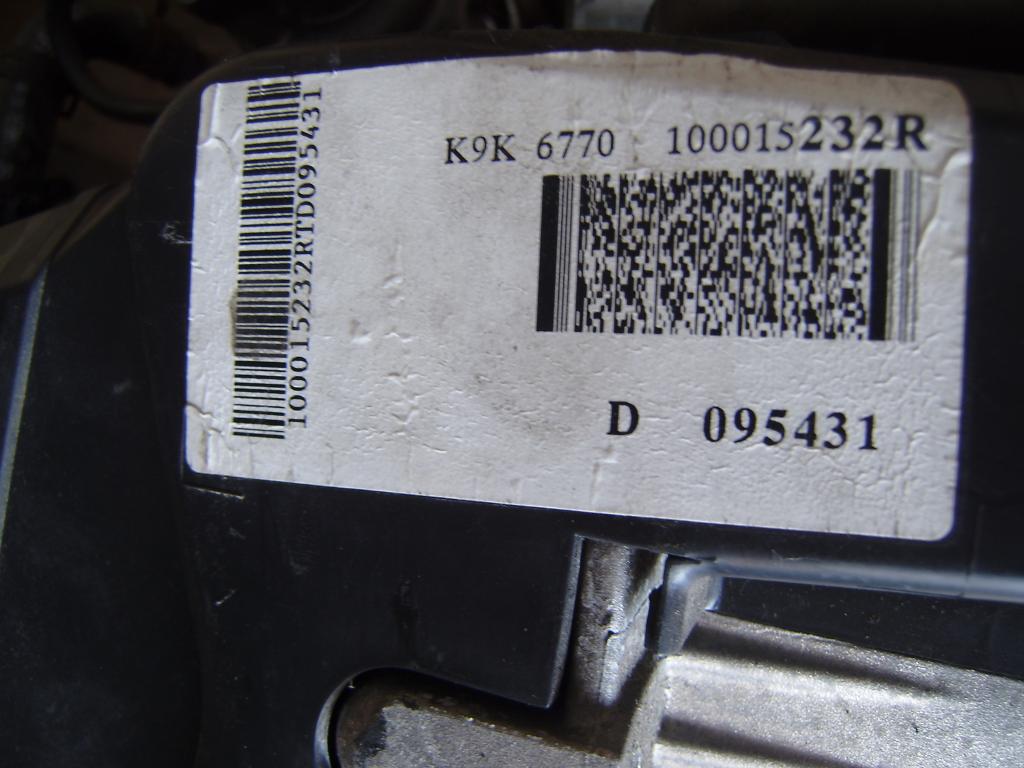 фото №3, Двигатель 1.5 dci renault megane iii fap k9k 677