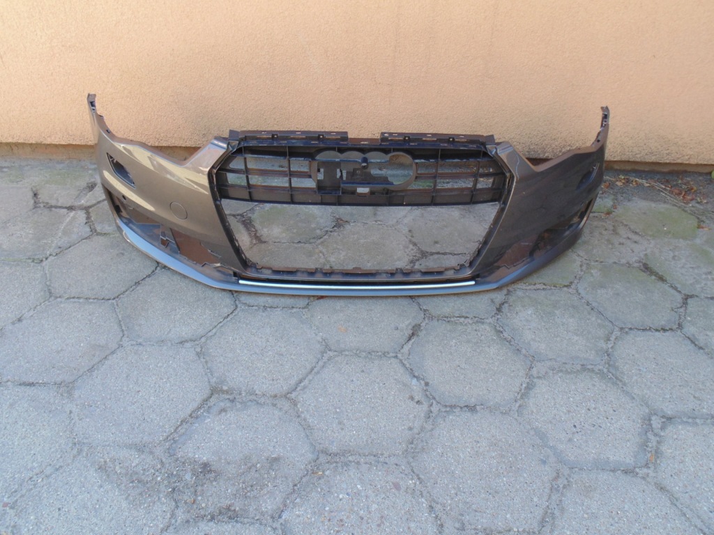 фото №1, Бампер audi a6 c7 lift молдинг хром 2014-