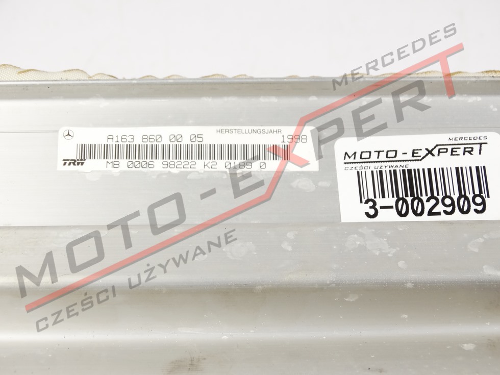 фото №4, Mercedes w163 подушка повітряна подушка безпеки пасажира