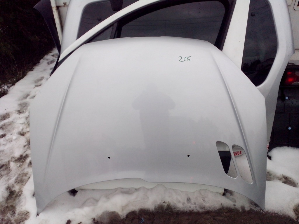 фото №1, Капот peugeot 206