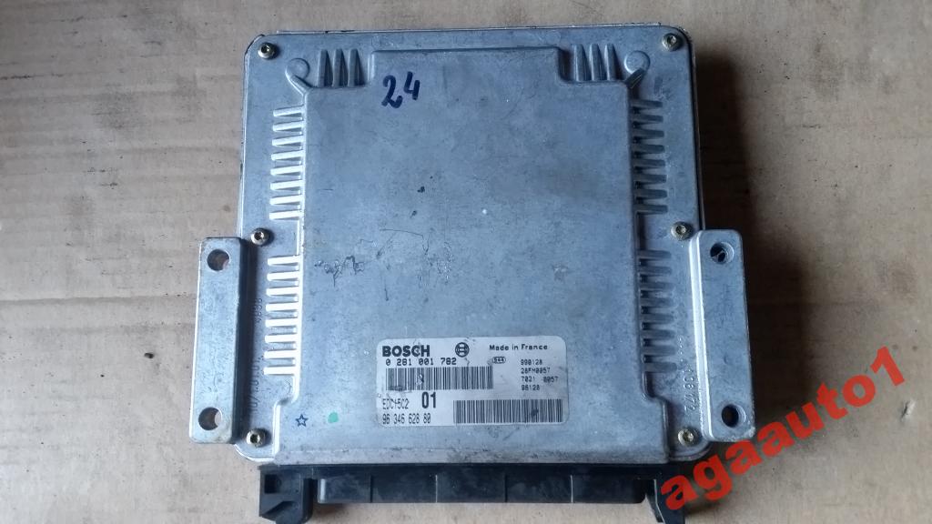 фото №1, Блок керування peugeot 406 0281001782