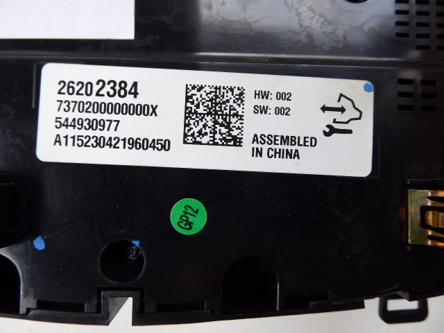 фото №3, Панель кондиционера радио opel insignia lift