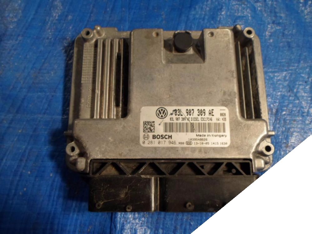 фото №1, Vw cc fl 2012-15 r блок управления двигателя 03l907309ae
