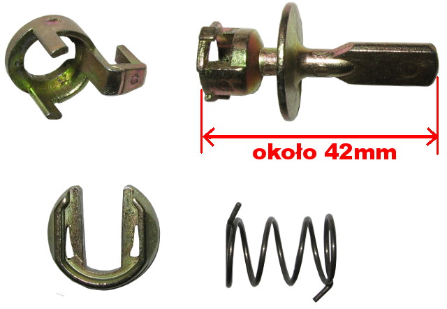 фото №2, Vw sharan штифт вкладиші замка ручка двері 4el.