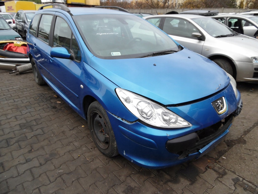 фото №8, Peugeot 307 05-08 lift fl капот крышка kmfd