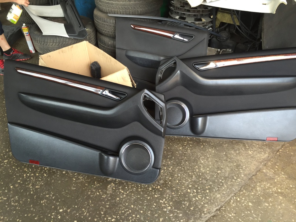 фото №4, Mercedes a klasa w169 обшивка обивка дверь перед