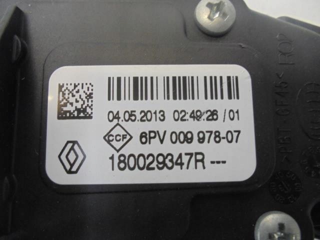 фото №5, Педаль газа потенциометр renault captur 1.5 dci