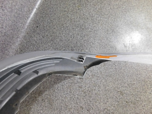 фото №7, Dacia logan lift 09- бампер передний перед