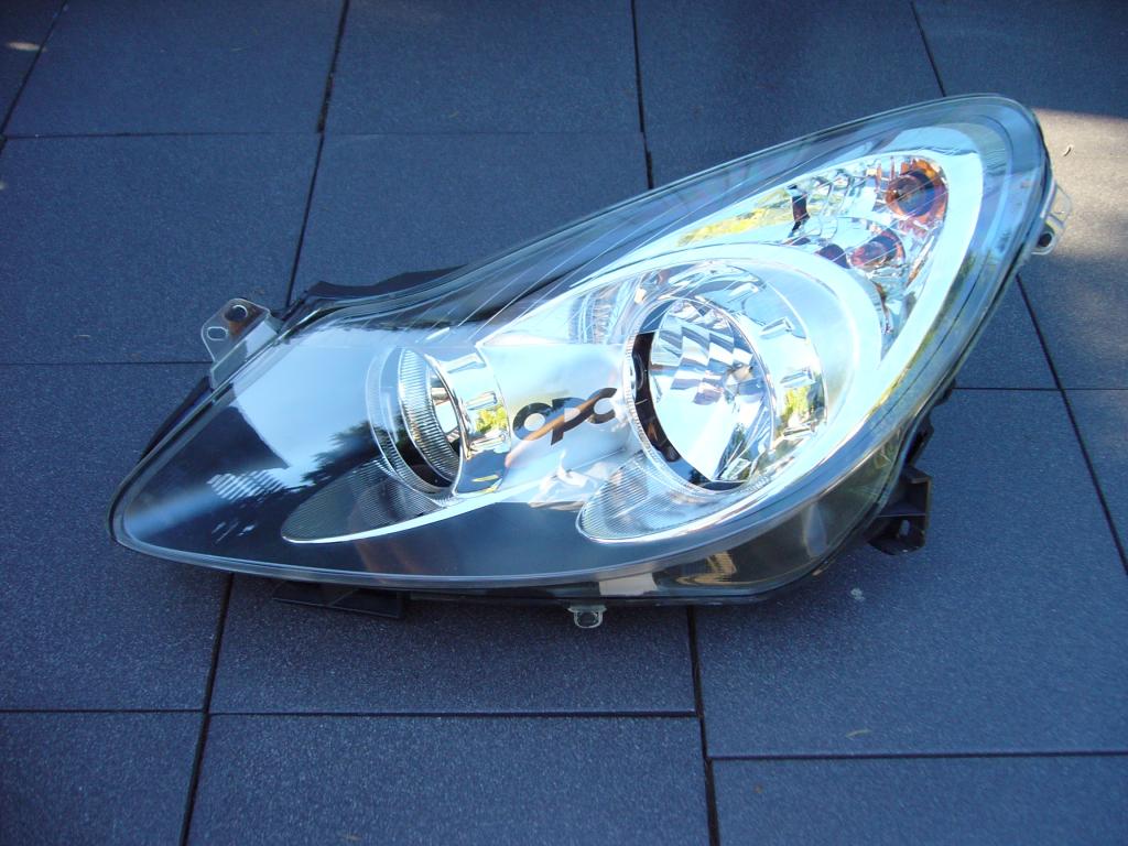 фото №1, Opel corsa d ліва лампа перед opc 06-11 тонована