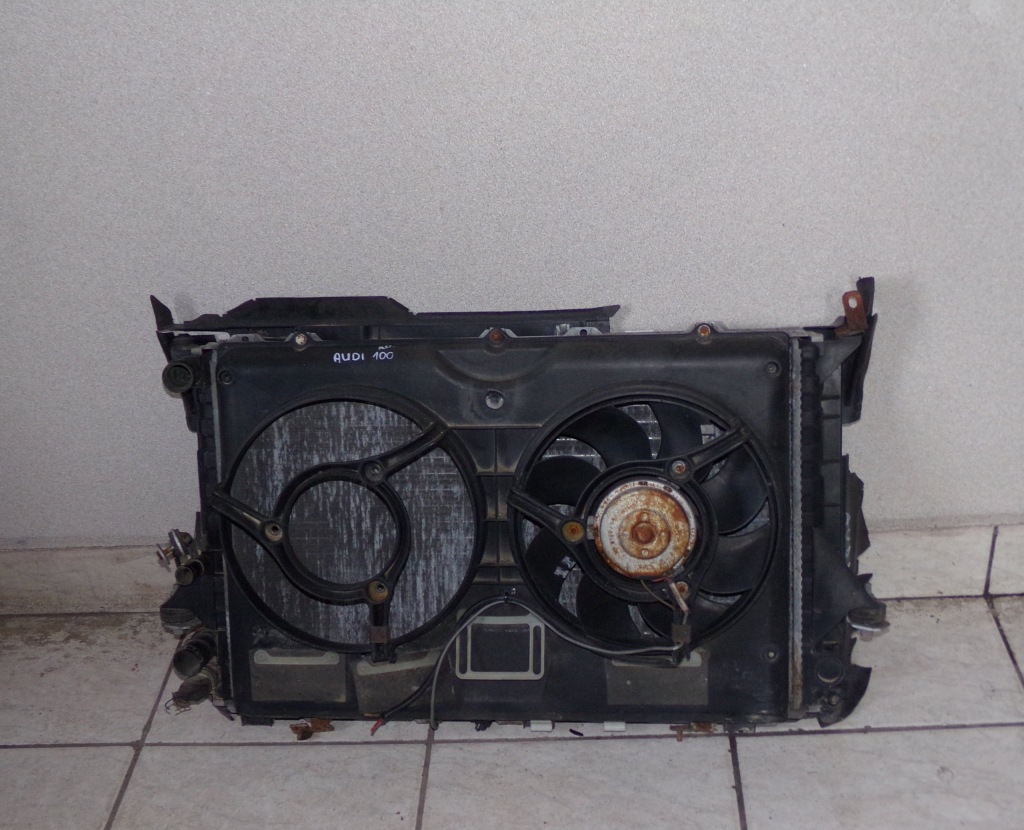 фото №1, Audi a6 c4 100 радіатор wody вентилятор з корпус