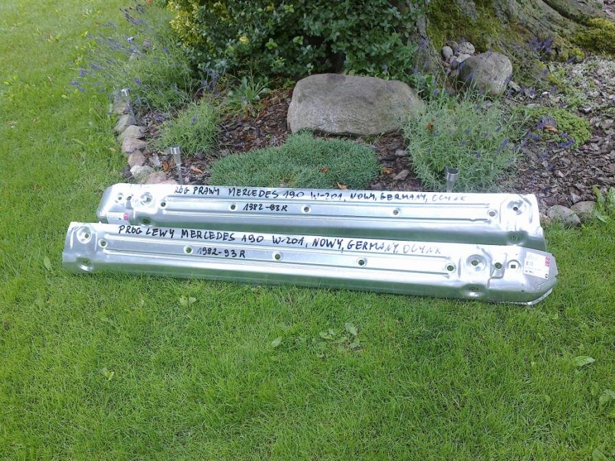 фото №1, Поріг пороги mercedes 190 w-201 1982-93r nowe оцинковка