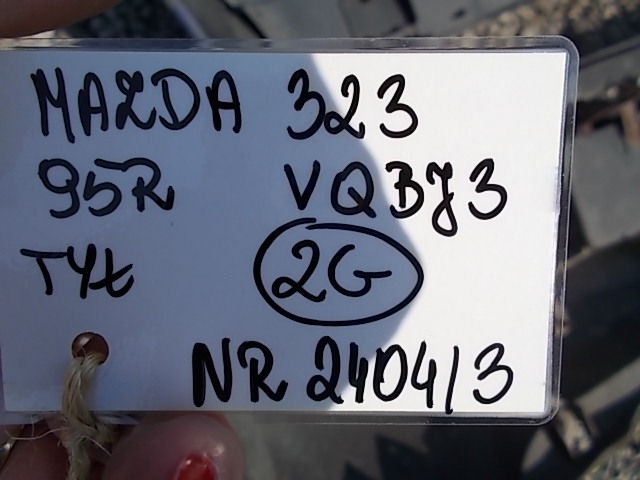 фото №8, Бампер задняя mazda 323 95r. nr лак vqbj3