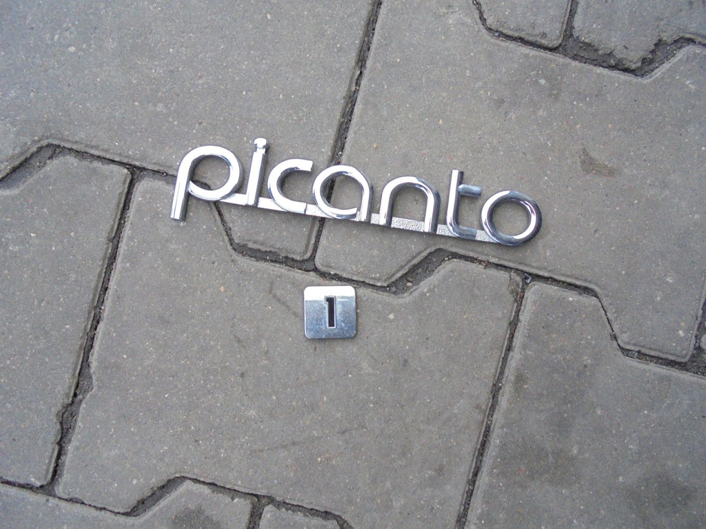 фото №1, Эмблема крышки kia picanto lift -доставка-