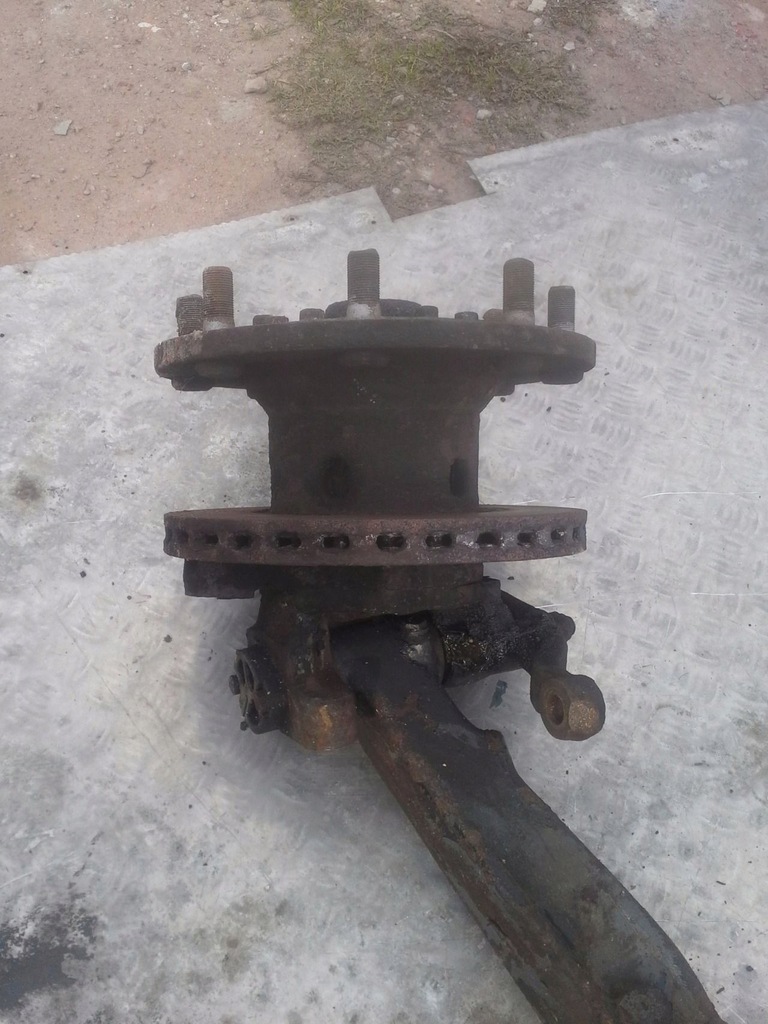 фото №4, Daf 1000 ae10c oś передня балка перед поворотний кулак