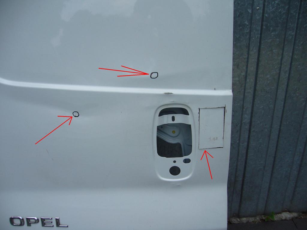 фото №5, Opel vivaro trafic левая дверь задняя задние задние 02-