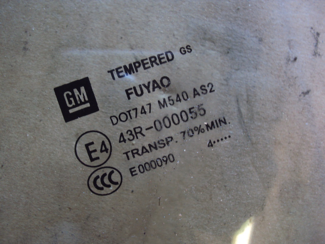 фото №2, Скло ліва задня opel insignia hb lift