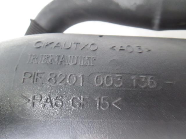 фото №8, Пабтрубок  труба воздухозаборник воздуха megane scenic iii 1.9 dci