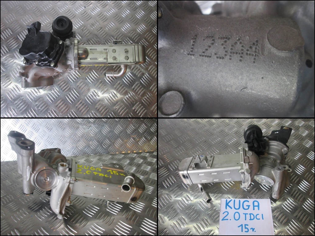 фото №1, Радіатор вихлопних газів ford kuga 2,0tdci