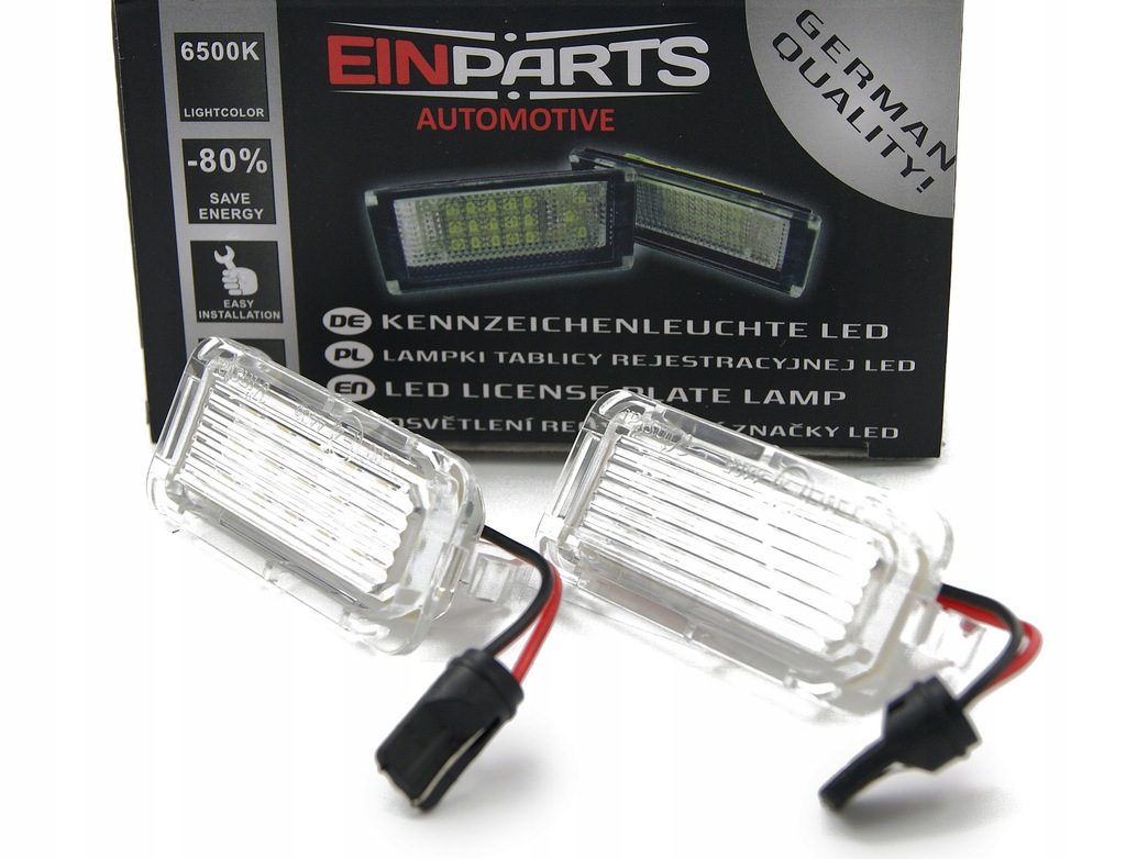 фото №13, Подсветка номерного знака регистрационный ford fiesta