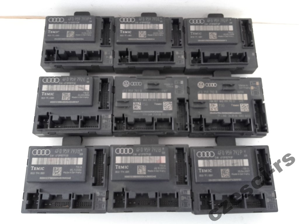 фото №1, Блок керування двері audi a6 4f0959792r
