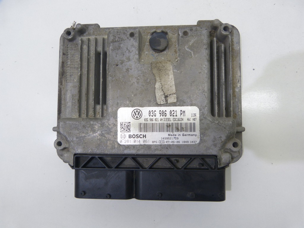 фото №10, Бортовой компьютер 03g906021pm vw golf v 1,9tdi 1k0920874b