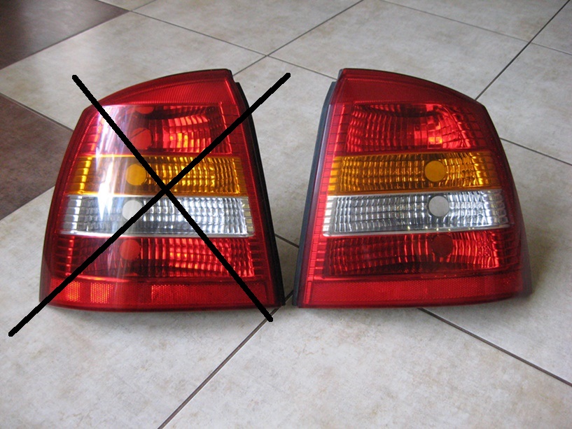 фото №1, Правая --- лампа задняя --- opel astra ii hb !