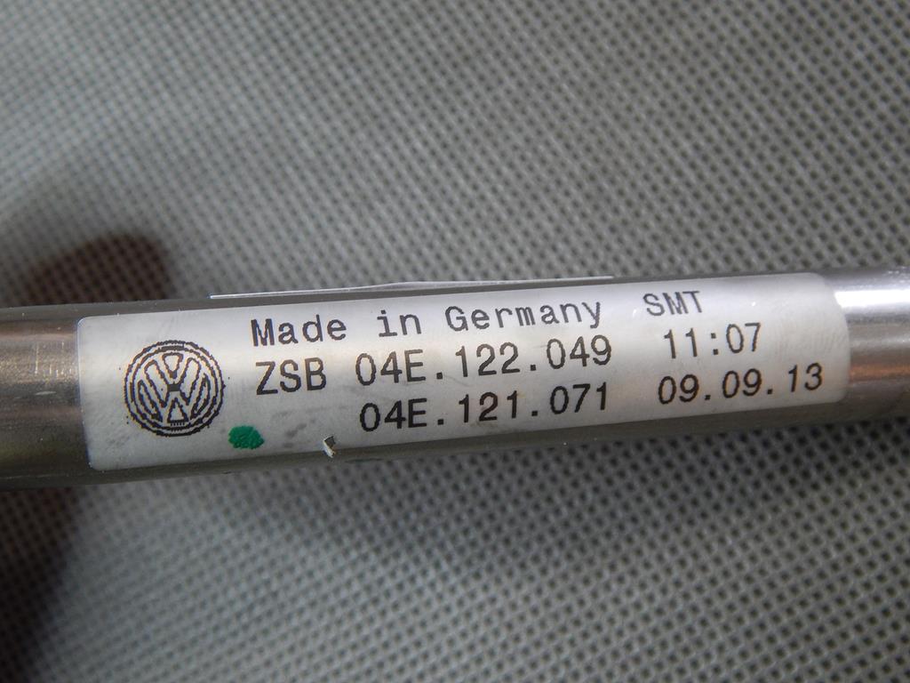фото №2, Vw golf 7 sportsvan шланг трубка 04e122049