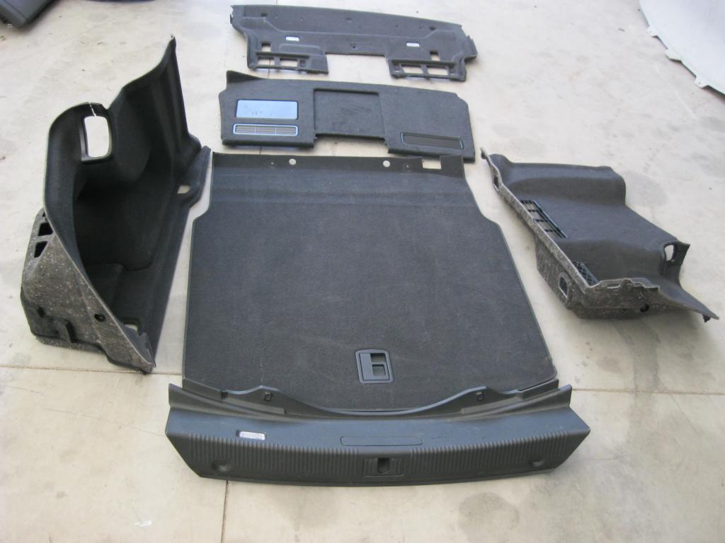 фото №1, Audi a8 4h d4 lift оббивка багажника обшивка