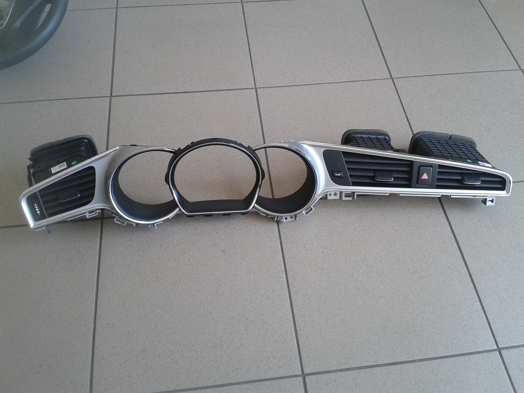 фото №1, Kia ceed ii lift 2015-18 рамка спидометра хром