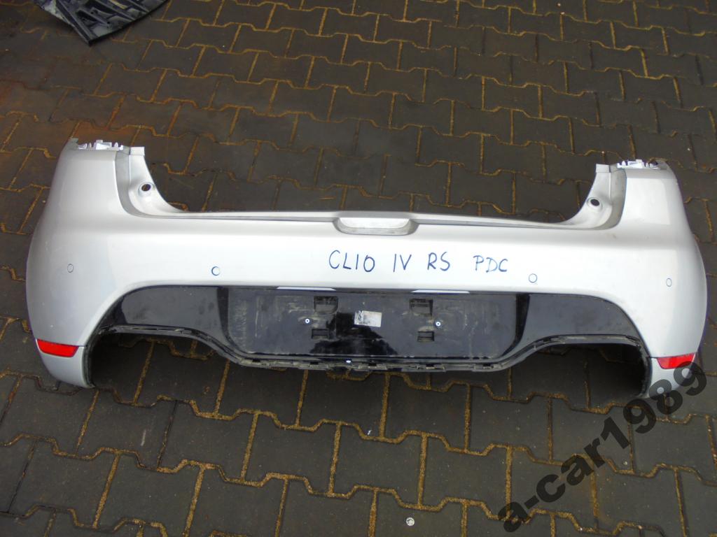 фото №1, Бампер задняя задний pdc renault clio iv rs