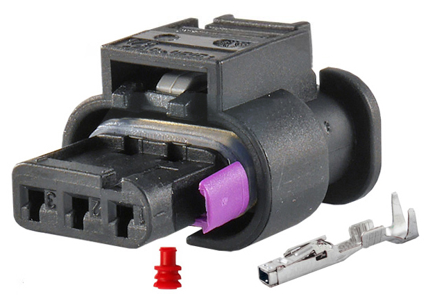 фото №1, 4h0973703 mcon 3 pin штекер колодка штекер з'єднувач