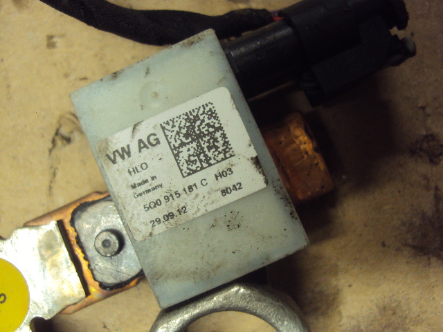 фото №5, Клемма минусовая vw golf vii