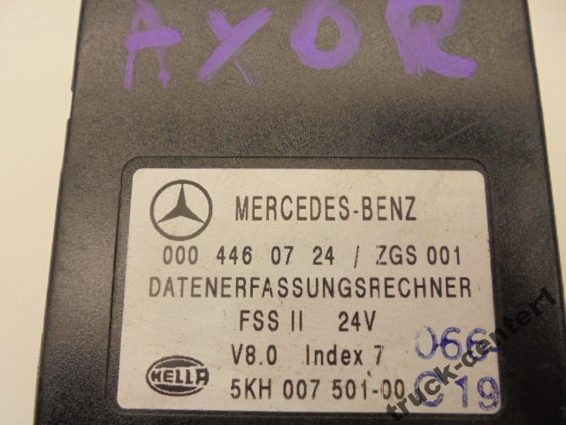 фото №6, Mercedes atego mp3 axor блок управления бортовой компьютер fss ii a0004460724