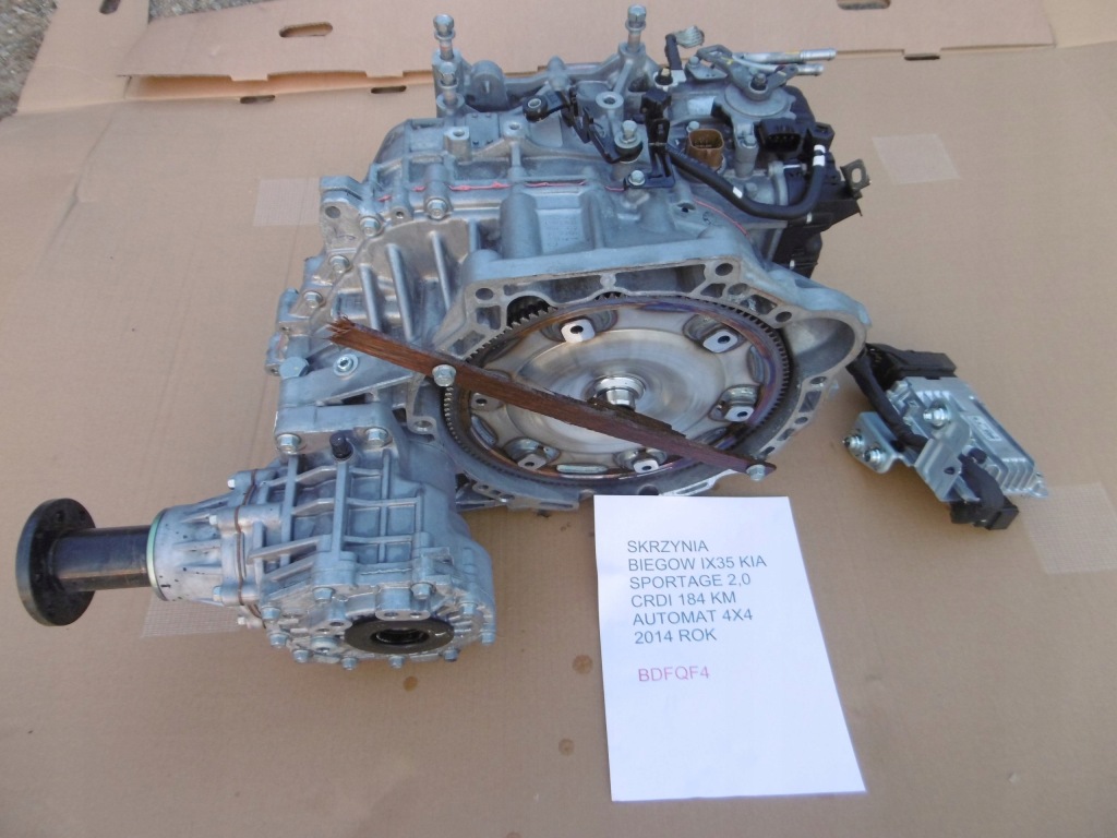 фото №1, Kia sportage iii 2014 rok коробка передач передач автоматическая коробка передач 2.0 crdi