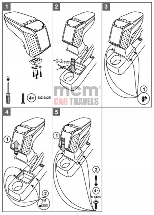 фото №6, Skoda fabia iii підлокітник lux armster 2