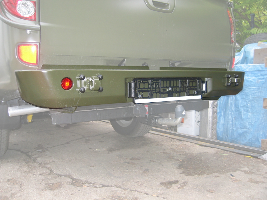 фото №10, Бампер задня задній mitsubishi l200 сталевий + безкоштовно