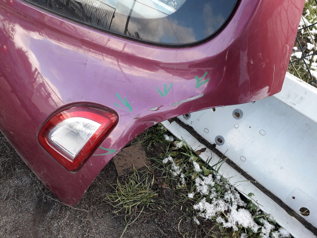 фото №3, Крышка багажника задняя задняя renault twingo ii lift 11-