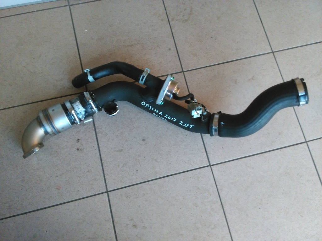 фото №1, Kia optima iv 2016- 2.0 t waz труба интеркулер