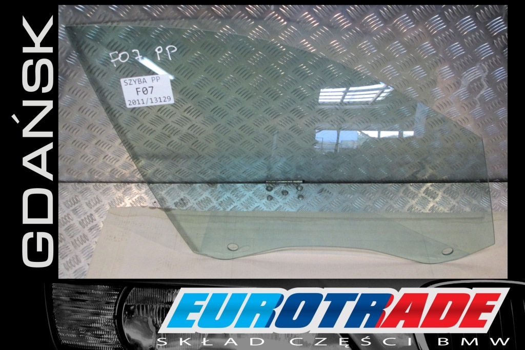 фото №1, Bmw 5 f07 скло двері ліва права перед bez rys!