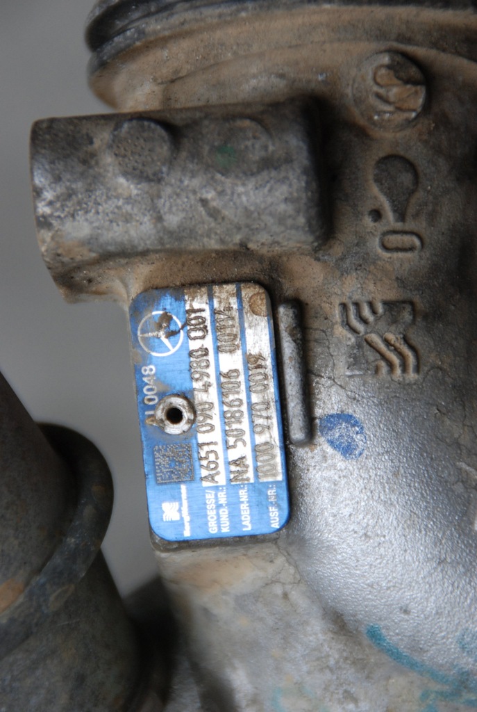 фото №6, Mercedes sprinter 906 biturbo a6510904080 турбина