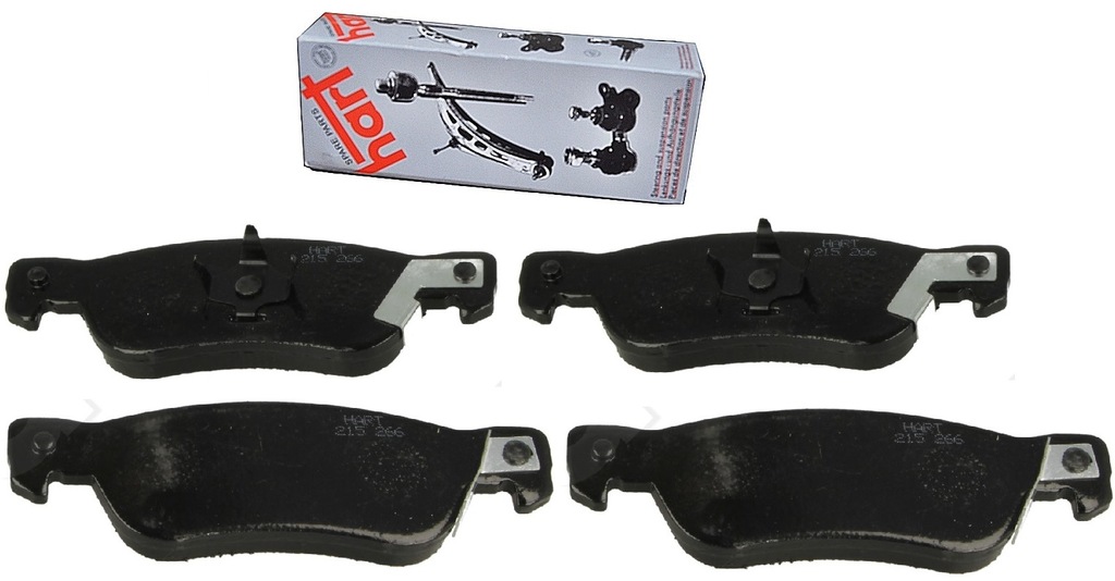 фото №1, Hart гальмівні колодки гальмівні /t/ isuzu trooper 215266