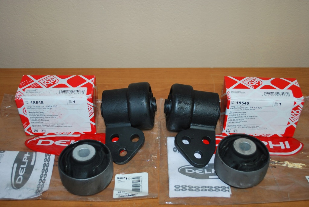 фото №4, Втулка важеля opel corsa c meriva combo перед kpl