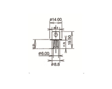 фото №8, Fiat 126p клипсы крепления фара лампы
