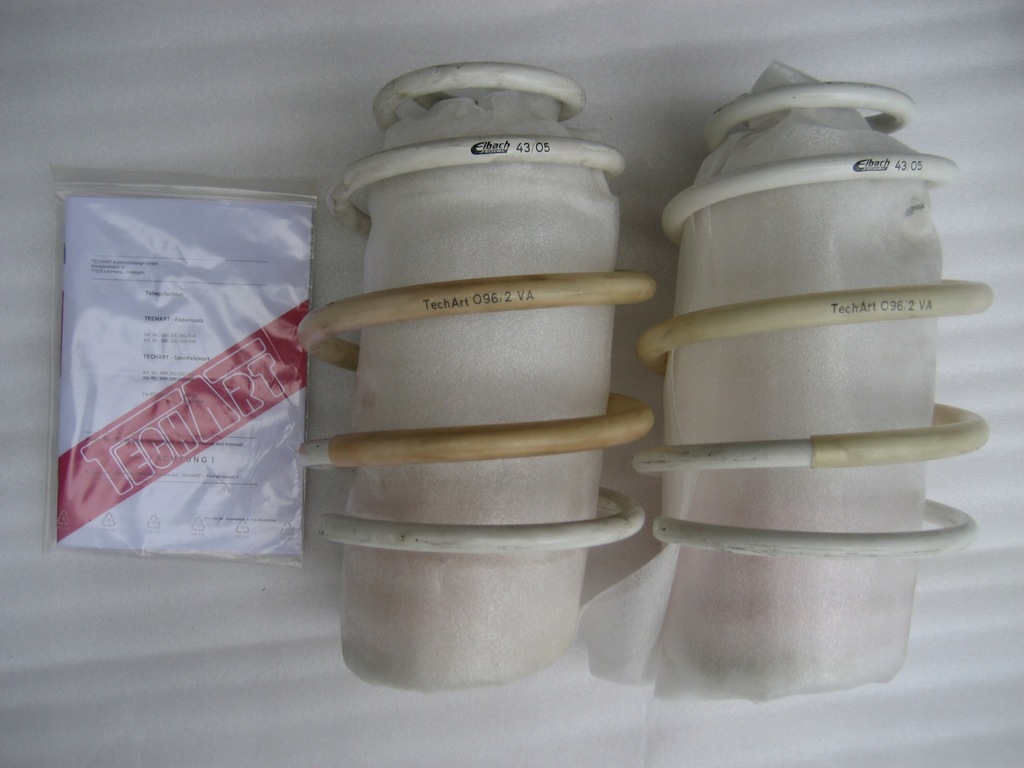 фото №1, Porsche 911 996 c2 пружини підвіска techart