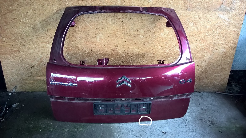 фото №1, Citroen c4 gradn picasso крышка багажника задняя