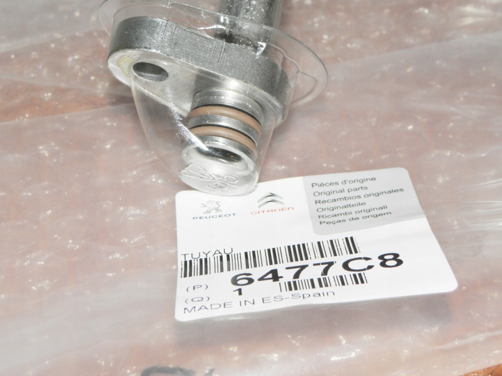 фото №12, Оригинальный номер шланг кондиционера citroen berlingo ii peugeot partner ii 6477c8