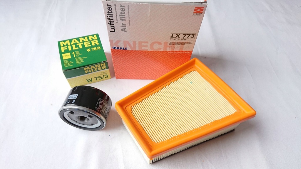 фото №2, Фільтр повітря + оливи renault kangoo clio ii 1.6