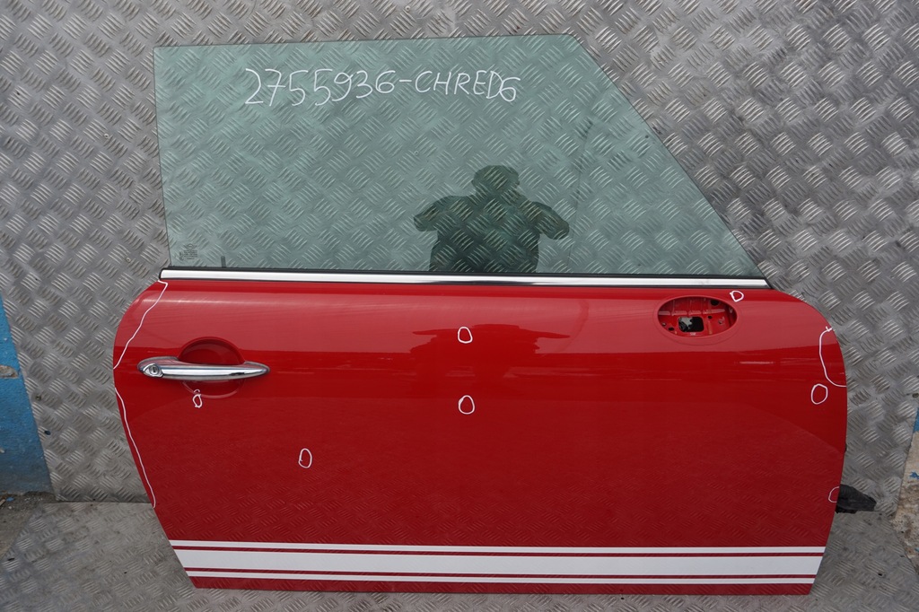 фото №1, Mini r55 r56 r57 дверь правое chili red 851