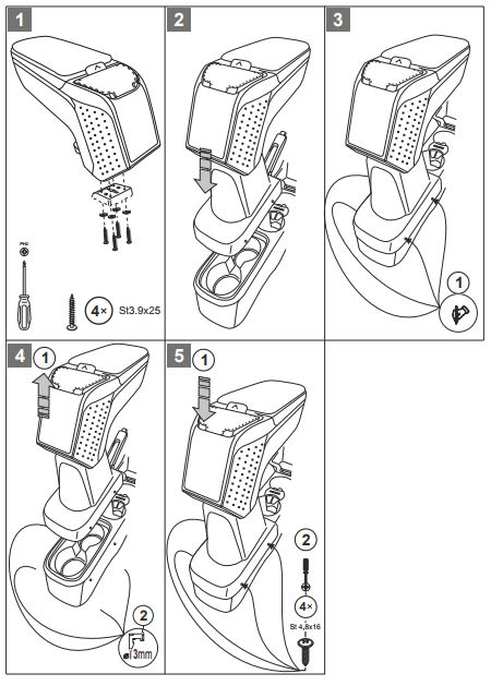 фото №10, Підлокітник rati v00932