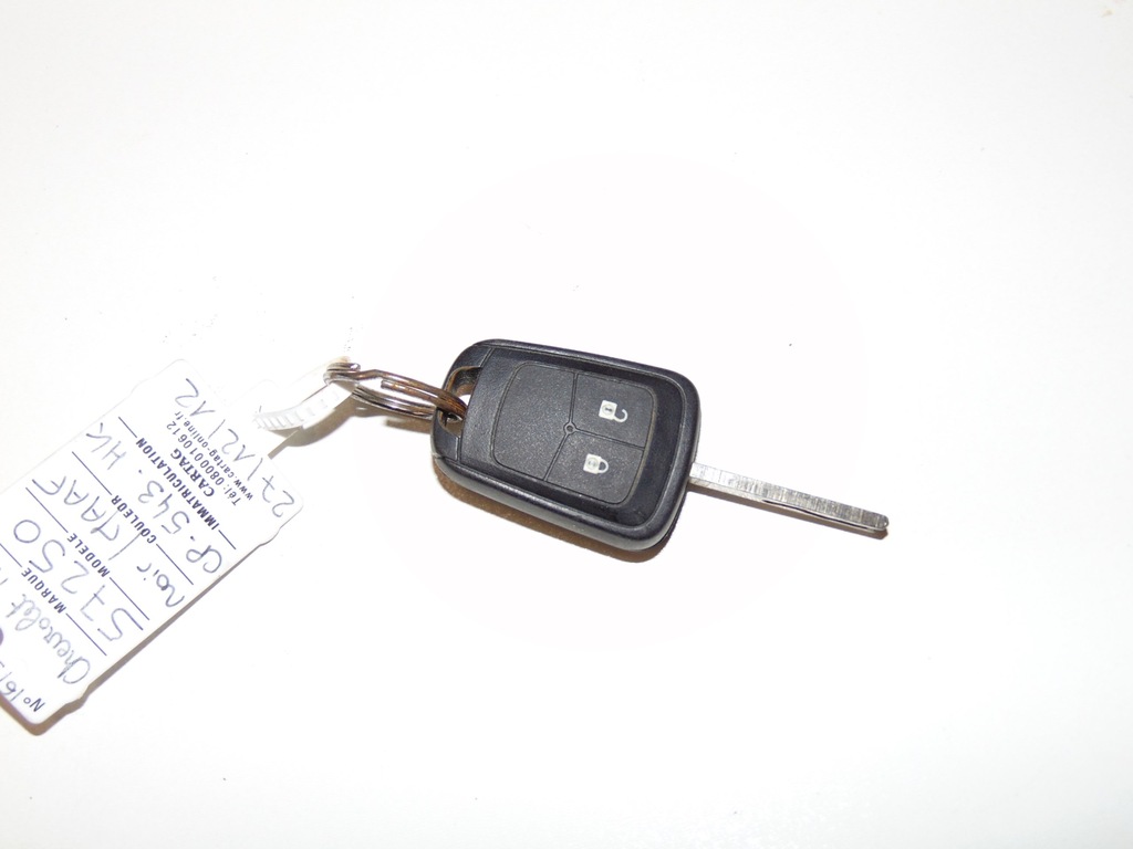 фото №9, Замок запалювання вкладка ключ chevrolet aveo t300 1.2